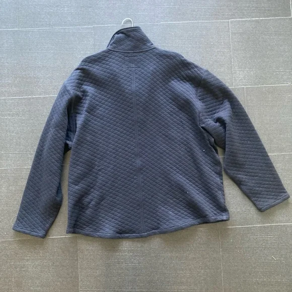 Half Zip Quilted Sweater - Picture 5 of 10